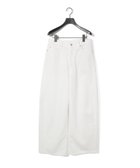 【マーコート/MARcourt】のMIDIUMISOLID for Ladies バレルレッグワイドデニム ホワイト|ID: prp329100004615774 ipo3291000000033057600
