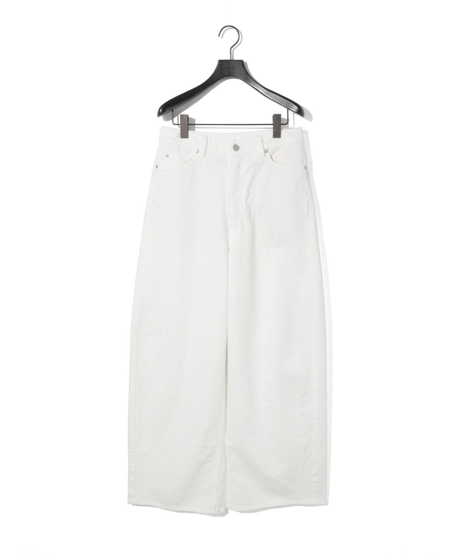 【マーコート/MARcourt】のMIDIUMISOLID for Ladies バレルレッグワイドデニム インテリア・キッズ・メンズ・レディースファッション・服の通販 founy(ファニー) 　ファッション　Fashion　レディースファッション　Fashion for Women　ホワイト|ID: prp329100004615774 ipo3291000000033057600
