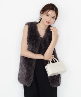 【プロポーション ボディドレッシング/PROPORTION BODY DRESSING】のフェイクファージレ 人気、トレンドファッション・服の通販 founy(ファニー) ファッション Fashion レディースファッション Fashion for Women アウター Coat / Outerwear Collection トップス・カットソー Cut & Sew Tops ベスト&ジレ / 重ね着スタイル Vests & Gilets ダウン Down, Puffer トレンド Trend, Trending Now フェイクファー Faux Fur, Imitation Fur 冬 Winter / This Winter |ID:prp329100004615803