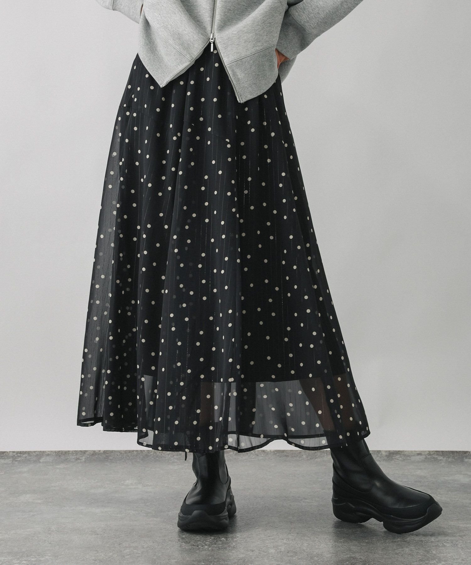 【グローバルワーク/GLOBAL WORK】のエアリーリラックスフレアスカート/575243 人気、トレンドファッション・服の通販 founy(ファニー) ファッション Fashion レディースファッション Fashion for Women スカート Skirts Aライン・フレアスカート A-Line & Flared Skirts おすすめ Recommended / Our Picks ジャケット Jacket, Outerwear ストライプ Stripe, Striped Pattern ドット Polka Dot, Dot Pattern フレア Flare, Flared 楽ちん Easy Fit, Comfortable 秋 Autumn other-1|ID: prp329100004615905 ipo3291000000034528668