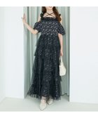 【マジェスティック レゴン/MAJESTIC LEGON】のスイートチュールティアードワンピース 人気、トレンドファッション・服の通販 founy(ファニー) ファッション Fashion レディースファッション Fashion for Women ワンピース Dresses アシンメトリー Asymmetrical Style シャーリング Shirring, Ruched チュール Tulip, Tulip Motif ドット Polka Dot, Dot Pattern フィット Fit, Slim Fit フェミニン Feminine, Girly thumbnail ブラック柄|ID: prp329100004616230 ipo3291000000033427328