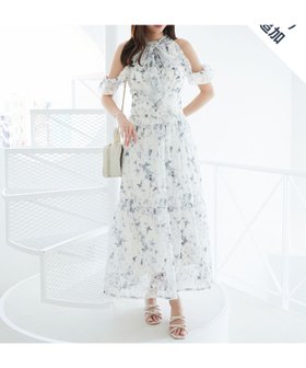 【マジェスティック レゴン/MAJESTIC LEGON】の◎アメスリロングワンピース 人気、トレンドファッション・服の通販 founy(ファニー) ファッション Fashion レディースファッション Fashion for Women ワンピース Dresses 秋 Autumn カーディガン Cardigan, Knitwear ギャザー Gathered, Ruffled シャーリング Shirring, Ruched ダウン Down, Puffer ミュール Mule, Backless Shoes リボン Ribbon, Bow 再入荷 Restock / Back in Stock おすすめ Recommended / Our Picks |ID:prp329100004616243
