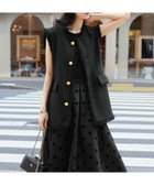 【ガール/GIRL】のツイードフリンジベスト 人気、トレンドファッション・服の通販 founy(ファニー) ファッション Fashion レディースファッション Fashion for Women アウター Coat / Outerwear Collection トップス・カットソー Cut & Sew Tops ベスト&ジレ / 重ね着スタイル Vests & Gilets おすすめ Recommended / Our Picks ダウン Down, Puffer ツイード Twill, Twill Weave デニム Denim, Jeans Material トレンド Trend, Trending Now フリンジ Fringe, Tassel エレガント 上品 Elegant 今季 This Season, Current Season 無地 Plain, Solid Color thumbnail BK|ID: prp329100004616244 ipo3291000000033064298