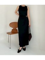 【フレイ アイディー/FRAY I.D】のアメスリカットアウトワンピース 人気、トレンドファッション・服の通販 founy(ファニー) ファッション Fashion レディースファッション Fashion for Women ワンピース Dresses 秋 Autumn シンプル Simple, Minimal ストレート Straight, Straight Cut スリット Slit, Slit Detail ツイード Twill, Twill Weave トレンド Trend, Trending Now ノースリーブ Sleeveless, No-Sleeve A/W・秋冬 Autumn/Winter おすすめ Recommended / Our Picks エレガント 上品 Elegant |ID:prp329100004616333