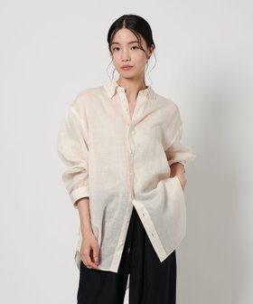 【ビューティ&ユース ユナイテッドアローズ/BEAUTY&YOUTH / UNITED ARROWS】の麻 ビッグ シャツ -ウォッシャブル- 人気、トレンドファッション・服の通販 founy(ファニー) ファッション Fashion レディースファッション Fashion for Women トップス・カットソー Cut & Sew Tops シャツ・ブラウス・オフィスカジュアル Elegant Blouses & Button-Ups おすすめ Recommended / Our Picks ウォッシャブル Machine Washable タンク Tank Top, Sleeveless Top ノースリーブ Sleeveless, No-Sleeve ビッグ Big, Oversized フロント Front, Front Design 夏 Summer 羽織 Haori, Light Jacket |ID:prp329100004616436