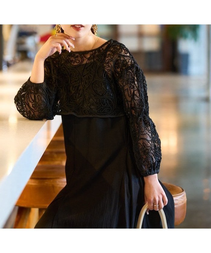 【フリークスストア/FREAK'S STORE】の25SS インテリア・キッズ・メンズ・レディースファッション・服の通販 founy(ファニー) 　ファッション　Fashion　レディースファッション　Fashion for Women　2025年　2025　2025春夏・S/S　Spring/Summer 2025 SS25　おすすめ　Recommended / Our Picks　キャミソール　Camisole, Spaghetti Strap Top　スリーブ　Sleeve, Long Sleeve / Short Sleeve　セレモニー　Ceremony　ドレス　Dress, One-Piece　ボレロ　Bolero, Short Cardigan　レース　Lace, Lace Fabric　ロング　Long, Long-Length　二次会　After Party　披露宴　Wedding Reception　結婚式　Wedding　ブラック|ID: prp329100004616559 ipo3291000000033223032