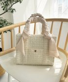 【ナイスクラップ/NICE CLAUP】の【リバイバル】ギャザーハンドルミニトート 人気、トレンドファッション・服の通販 founy(ファニー) ファッション Fashion レディースファッション Fashion for Women バッグ Bags 2025年 2025 2025春夏・S/S Spring/Summer 2025 SS25 ギャザー Gathered, Ruffled フェミニン Feminine, Girly リボン Ribbon, Bow 傘 Umbrella, Parasol 夏 Summer thumbnail その他|ID: prp329100004616563 ipo3291000000033709157