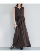 【コカ/COCA】のVネックニットドレス 人気、トレンドファッション・服の通販 founy(ファニー) ファッション Fashion レディースファッション Fashion for Women トップス・カットソー Cut & Sew Tops ニット Knit Tops & Sweaters Vネックトップス V-Neck Tops / V-Cut Neckline Shirts ワンピース Dresses フォーマル・パーティードレス・結婚式用ドレス Elegant & Casual Dresses インナー Innerwear ギャザー Gathered, Ruffled シンプル Simple, Minimal ストレッチ Stretch, Stretchy Fabric スニーカー Sneakers, Trainers ノースリーブ Sleeveless, No-Sleeve フィット Fit, Slim Fit フレア Flare, Flared ポケット Pocket, Pocket Detail リブニット Rib Knit, Ribbed Knit ロング Long, Long-Length thumbnail Brown|ID: prp329100004616582 ipo3291000000033533556