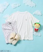 【フリークスストア/FREAK'S STORE】のCOJI-COJI 半袖ルームウェアセット/パジャマセット/ワッフルTシャツ スウェットパンツセット/総柄パンツ 25AW オフホワイト|ID: prp329100004616728 ipo3291000000033598756