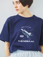 【サマンサモスモス/Samansa Mos2】の接触冷感 スペースモチーフプリントTシャツ 人気、トレンドファッション・服の通販 founy(ファニー) ファッション Fashion レディースファッション Fashion for Women トップス・カットソー Cut & Sew Tops シャツ・ブラウス・オフィスカジュアル Elegant Blouses & Button-Ups ロングTシャツ・Tシャツ Longline T-Shirts & Tees プリント Print, Printed Pattern モチーフ Motif, Design Theme ヴィンテージ Vintage Style thumbnail ネイビー|ID: prp329100004616736 ipo3291000000033545234