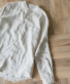 【アーバンリサーチ ドアーズ/URBAN RESEARCH DOORS / MEN】の『XLサイズ/WEB限定』シルケットリネンバンドカラーロングスリーブシャツ 人気、トレンドファッション・服の通販 founy(ファニー) ファッション Fashion メンズファッション Fashion for Men シルケット Silket, Silky Cotton スラックス Slacks, Dress Pants センター Center, Center Line デニム Denim, Jeans Material トレンド Trend, Trending Now 定番 Standard, Basic Item 人気 Popular, Best Seller フレンチ French, French Style ベーシック Basic, Essential リネン Linen, Linen Fabric リラックス Relax, Relaxed Fit S/S・春夏 SS, Spring/Summer, Warm Season 夏 Summer エレガント 上品 Elegant 2025年 2025 2025春夏・S/S Spring/Summer 2025 SS25 thumbnail ECRU|ID: prp329100004616828 ipo3291000000033074398