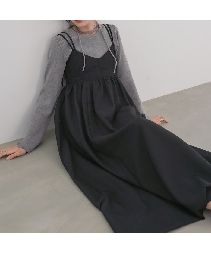 【バブ ブージュルード/Bab Bou Jeloud】の《2025秋》【低身長向けサイズあり】ビスチェライクフレアキャミワンピース インテリア・キッズ・メンズ・レディースファッション・服の通販 founy(ファニー) https://founy.com/ ファッション Fashion レディースファッション Fashion for Women ワンピース Dresses キャミソールワンピース Camisole Dresses 秋 Autumn くるぶし Ankle-Length シューズ Shoes, Footwear ジャケット Jacket, Outerwear スマート Smart, Elegant タンク Tank Top, Sleeveless Top チェック Check, Plaid, Tartan 長袖 Long Sleeve, Full Sleeve バレエ Ballet, Ballet Style ビスチェ Bustier, Corset Top フェミニン Feminine, Girly フレア Flare, Flared 再入荷 Restock / Back in Stock おすすめ Recommended / Our Picks 夏 Summer 2025年 2025 2025-2026秋冬・A/W Autumn/Winter 2025–26 AW25–26 |ID: prp329100004617052 ipo3291000000033942545
