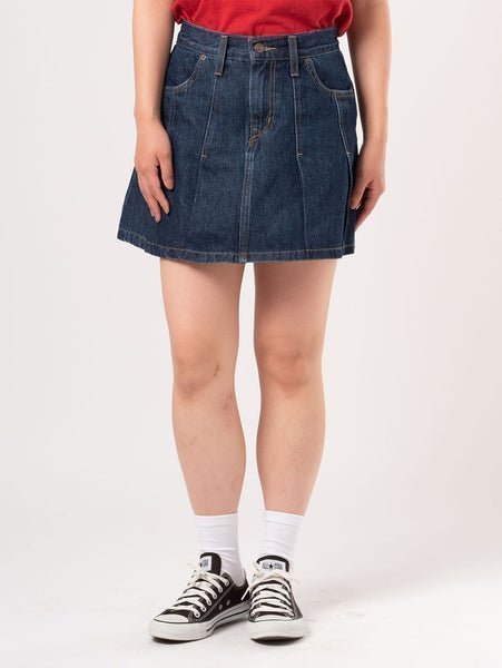 【リーバイス/Levis】のPLEATED ミニスカート ダークインディゴ インテリア・キッズ・メンズ・レディースファッション・服の通販 founy(ファニー) https://founy.com/ ファッション Fashion レディースファッション Fashion for Women スカート Skirts ミニスカート Mini Skirts バランス Balance, Style Balance フィット Fit, Slim Fit プリーツ Pleats, Pleated ミニスカート Mini Skirt, Short Skirt |ID: prp329100004617108 ipo3291000000033290498