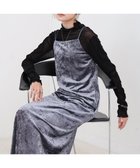 【バブ ブージュルード/Bab Bou Jeloud】の《2025秋》【低身長向けサイズあり】シアーベロアカップ付きキャミワンピース CCL|ID: prp329100004617139 ipo3291000000033625782