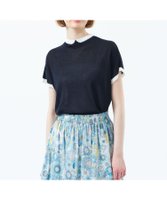 【マッキントッシュ フィロソフィー/MACKINTOSH PHILOSOPHY】のCleric Collar Knit シアードルマン 人気、トレンドファッション・服の通販 founy(ファニー) ファッション Fashion レディースファッション Fashion for Women トップス・カットソー Cut & Sew Tops ニット Knit Tops & Sweaters おすすめ Recommended / Our Picks ドレープ Drape, Draping Fabric ボトルネック Bottle Neck, Mock Neck エレガント 上品 Elegant 夏 Summer |ID:prp329100004617169