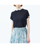 【マッキントッシュ フィロソフィー/MACKINTOSH PHILOSOPHY】のCleric Collar Knit シアードルマン 人気、トレンドファッション・服の通販 founy(ファニー) ファッション Fashion レディースファッション Fashion for Women トップス・カットソー Cut & Sew Tops ニット Knit Tops & Sweaters おすすめ Recommended / Our Picks ドレープ Drape, Draping Fabric ボトルネック Bottle Neck, Mock Neck エレガント 上品 Elegant 夏 Summer thumbnail ネイビー|ID: prp329100004617169 ipo3291000000033079966