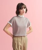 【マッキントッシュ フィロソフィー/MACKINTOSH PHILOSOPHY】のCleric Collar Knit シアードルマン 人気、トレンドファッション・服の通販 founy(ファニー) ファッション Fashion レディースファッション Fashion for Women トップス・カットソー Cut & Sew Tops ニット Knit Tops & Sweaters おすすめ Recommended / Our Picks ドレープ Drape, Draping Fabric ボトルネック Bottle Neck, Mock Neck エレガント 上品 Elegant 夏 Summer thumbnail ベージュ|ID: prp329100004617169 ipo3291000000033079972