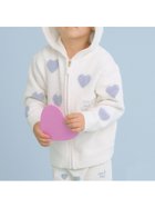 【ジェラート ピケ/gelato pique / KIDS】の【KIDS】エアリーモコハートパーカー BLU[086]|ID: prp329100004617261 ipo3291000000033849882