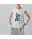 【レプシィム ローリーズファーム/LEPSIM LOWRYS FARM】のユーズド加工ノースリーブ 人気、トレンドファッション・服の通販 founy(ファニー) ファッション Fashion レディースファッション Fashion for Women トップス・カットソー Cut & Sew Tops キャミソール&ノースリーブ Camisoles & Sleeveless Tops おすすめ Recommended / Our Picks デニム Denim, Jeans Material ノースリーブ Sleeveless, No-Sleeve プリント Print, Printed Pattern ユーズド Used, Vintage-Look thumbnail オフホワイト05|ID: prp329100004617285 ipo3291000000033476648