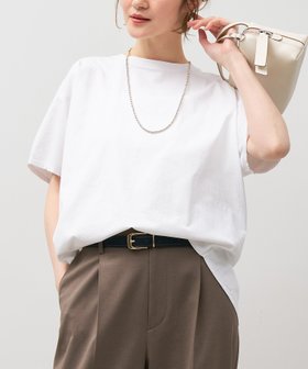 【マイカ ディール/MICA & DEAL】 ルーズドルマンスリーブT-shirt人気、トレンドファッション・服の通販 founy(ファニー) ファッション Fashion レディースファッション Fashion for Women トップス・カットソー Cut & Sew Tops シャツ・ブラウス・オフィスカジュアル Elegant Blouses & Button-Ups ロングTシャツ・Tシャツ Longline T-Shirts & Tees アクセサリー Fashion Accessories スラックス Slacks, Dress Pants ネックレス Necklace, Pendant Necklace ラウンド Round, Round Neck ワイド Wide, Wide Fit 人気 Popular, Best Seller 秋 Autumn 羽織 Haori, Light Jacket |ID:prp329100004617334