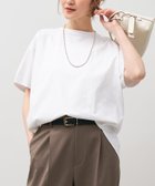 【マイカ ディール/MICA & DEAL】のルーズドルマンスリーブT-shirt 人気、トレンドファッション・服の通販 founy(ファニー) ファッション Fashion レディースファッション Fashion for Women トップス・カットソー Cut & Sew Tops シャツ・ブラウス・オフィスカジュアル Elegant Blouses & Button-Ups ロングTシャツ・Tシャツ Longline T-Shirts & Tees アクセサリー Fashion Accessories スラックス Slacks, Dress Pants ネックレス Necklace, Pendant Necklace ラウンド Round, Round Neck ワイド Wide, Wide Fit 人気 Popular, Best Seller 秋 Autumn 羽織 Haori, Light Jacket thumbnail WHITE|ID: prp329100004617334 ipo3291000000033390086