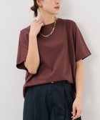 【マイカ ディール/MICA & DEAL】のルーズドルマンスリーブT-shirt 人気、トレンドファッション・服の通販 founy(ファニー) ファッション Fashion レディースファッション Fashion for Women トップス・カットソー Cut & Sew Tops シャツ・ブラウス・オフィスカジュアル Elegant Blouses & Button-Ups ロングTシャツ・Tシャツ Longline T-Shirts & Tees アクセサリー Fashion Accessories スラックス Slacks, Dress Pants ネックレス Necklace, Pendant Necklace ラウンド Round, Round Neck ワイド Wide, Wide Fit 人気 Popular, Best Seller 秋 Autumn 羽織 Haori, Light Jacket thumbnail TERACOTTA|ID: prp329100004617334 ipo3291000000033390087