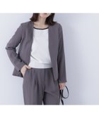 【ナチュラル ビューティー ベーシック/NATURAL BEAUTY BASIC】のストレッチツイルセットアップシリーズ ノーカラージャケット 人気、トレンドファッション・服の通販 founy(ファニー) ファッション Fashion レディースファッション Fashion for Women アウター Coat / Outerwear Collection レディースジャケット・軽アウター Jackets ノーカラージャケット / シンプル上品コーデ Collarless Jackets カッティング Cutting Detail ジャケット Jacket, Outerwear ストレッチ Stretch, Stretchy Fabric スーツ Suit, Formalwear セットアップ Set-Up, Coordinated Outfit ツイル Twist, Twisted Detail ベーシック Basic, Essential thumbnail モカ|ID: prp329100004617340 ipo3291000000033084537