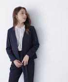 【ナチュラル ビューティー ベーシック/NATURAL BEAUTY BASIC】のストレッチツイルセットアップシリーズ ノーカラージャケット 人気、トレンドファッション・服の通販 founy(ファニー) ファッション Fashion レディースファッション Fashion for Women アウター Coat / Outerwear Collection レディースジャケット・軽アウター Jackets ノーカラージャケット / シンプル上品コーデ Collarless Jackets カッティング Cutting Detail ジャケット Jacket, Outerwear ストレッチ Stretch, Stretchy Fabric スーツ Suit, Formalwear セットアップ Set-Up, Coordinated Outfit ツイル Twist, Twisted Detail ベーシック Basic, Essential thumbnail ネイビー|ID: prp329100004617340 ipo3291000000033084541