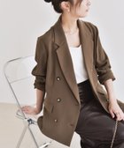【シップス フォー ウィメン/SHIPS】のquaranciel 手洗い可能 メッシュ ダブルブレスト テーラード ジャケット 25AW 人気、トレンドファッション・服の通販 founy(ファニー) ファッション Fashion レディースファッション Fashion for Women アウター Coat / Outerwear Collection レディースジャケット・軽アウター Jackets テーラードジャケット / 通勤・きれいめスタイル Tailored Jackets & Blazers 洗える Machine Washable シアー Sheer, See-Through ジャケット Jacket, Outerwear タンク Tank Top, Sleeveless Top ダブル Double, Double-Breasted テーラード Tailored, Tailored Fit デニム Denim, Jeans Material 人気 Popular, Best Seller バランス Balance, Style Balance フラット Flat, Flat Shoes ボトム Bottoms, Lower Wear メッシュ Mesh, Net Fabric ロング Long, Long-Length A/W・秋冬 Autumn/Winter 2025年 2025 2025春夏・S/S Spring/Summer 2025 SS25 2025-2026秋冬・A/W Autumn/Winter 2025–26 AW25–26 thumbnail ブラウン|ID: prp329100004617389 ipo3291000000033289443