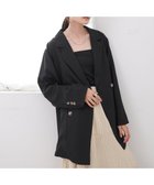 【バブ ブージュルード/Bab Bou Jeloud】の《2025秋》バックリボンダブルジャケット 人気、トレンドファッション・服の通販 founy(ファニー) ファッション Fashion レディースファッション Fashion for Women アウター Coat / Outerwear Collection レディースジャケット・軽アウター Jackets 2025年 2025 2025-2026秋冬・A/W Autumn/Winter 2025–26 AW25–26 ジャケット Jacket, Outerwear スリット Slit, Slit Detail ダブル Double, Double-Breasted チュニック Tunic, Long Top デニム Denim, Jeans Material ベスト Vest, Waistcoat リボン Ribbon, Bow レース Lace, Lace Fabric 秋 Autumn 羽織 Haori, Light Jacket thumbnail BLACK|ID: prp329100004617397 ipo3291000000033400461
