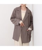 【バブ ブージュルード/Bab Bou Jeloud】の《2025秋》バックリボンダブルジャケット 人気、トレンドファッション・服の通販 founy(ファニー) ファッション Fashion レディースファッション Fashion for Women アウター Coat / Outerwear Collection レディースジャケット・軽アウター Jackets 2025年 2025 2025-2026秋冬・A/W Autumn/Winter 2025–26 AW25–26 ジャケット Jacket, Outerwear スリット Slit, Slit Detail ダブル Double, Double-Breasted チュニック Tunic, Long Top デニム Denim, Jeans Material ベスト Vest, Waistcoat リボン Ribbon, Bow レース Lace, Lace Fabric 秋 Autumn 羽織 Haori, Light Jacket thumbnail グレージュ|ID: prp329100004617397 ipo3291000000033400462