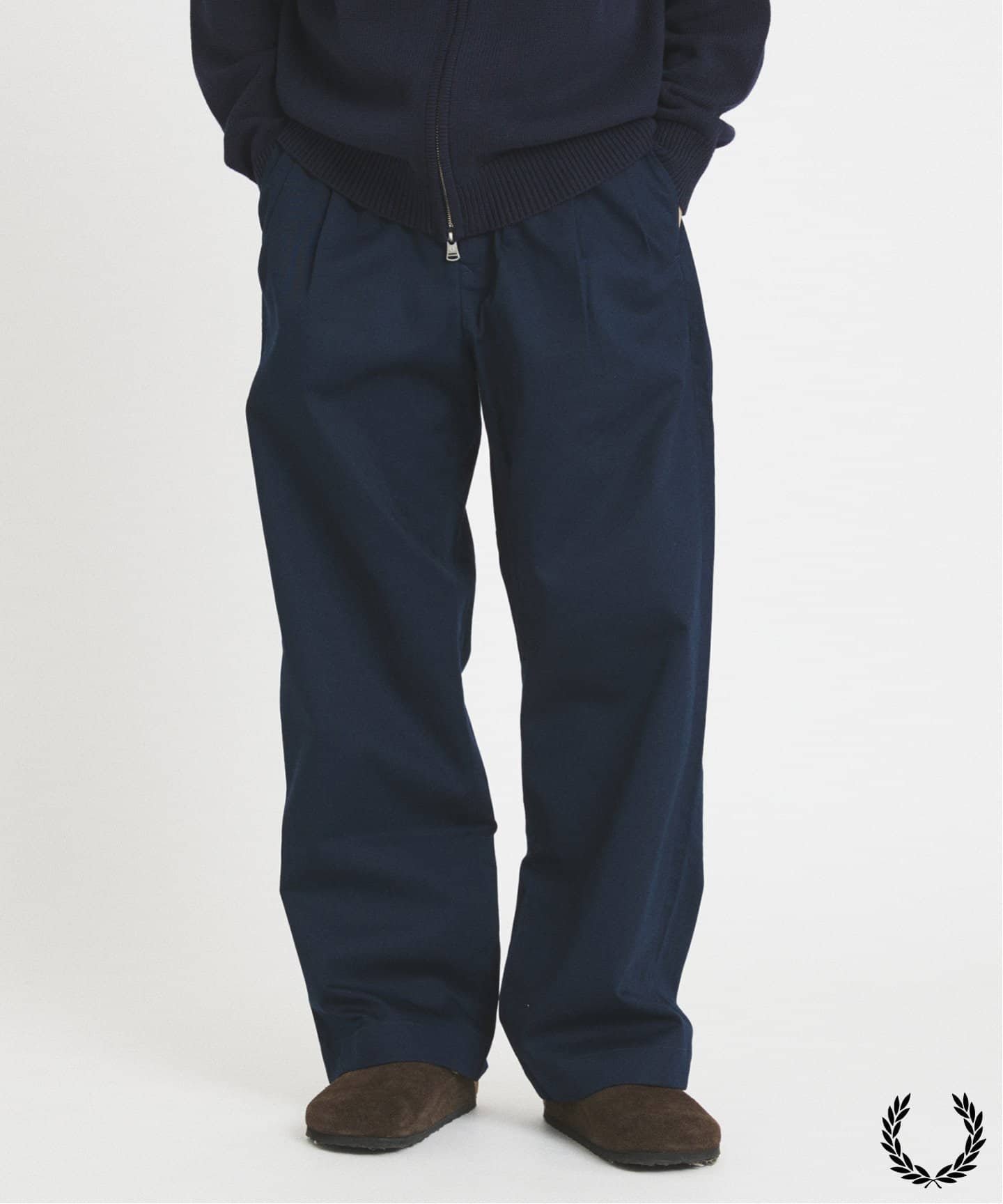 【ジャーナルスタンダード/JOURNAL STANDARD / MEN】のFRED PERRY / フレッドペリー 別注 テニス トラウザー パンツ インテリア・キッズ・メンズ・レディースファッション・服の通販 founy(ファニー) 　ファッション　Fashion　メンズファッション　Fashion for Men　ボトムス　Bottoms　シンプル　Simple, Minimal　スラックス　Slacks, Dress Pants　センター　Center, Center Line　バランス　Balance, Style Balance　フィット　Fit, Slim Fit　フォーマル　Formal, Dressy　ベスト　Vest, Waistcoat　別注　Limited Edition, Custom Order　リラックス　Relax, Relaxed Fit　ネイビー|ID: prp329100004617404 ipo3291000000033187273