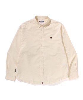 【アベイシングエイプ/A BATHING APE / MEN】のONE POINT OXFORD LS SHIRT 人気、トレンドファッション・服の通販 founy(ファニー) ファッション Fashion メンズファッション Fashion for Men ダウン Down, Puffer ワンポイント One Point, Statement Accent |ID:prp329100004617418
