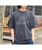 【ニューバランス/new balance】のオーバーサイズズドショートスリーブTシャツ 人気、トレンドファッション・服の通販 founy(ファニー) ファッション Fashion レディースファッション Fashion for Women トップス・カットソー Cut & Sew Tops シャツ・ブラウス・オフィスカジュアル Elegant Blouses & Button-Ups ロングTシャツ・Tシャツ Longline T-Shirts & Tees ショート Short, Short Length スマート Smart, Elegant スリーブ Sleeve, Long Sleeve / Short Sleeve フロント Front, Front Design ブロック Block, Solid Block Pattern プリント Print, Printed Pattern ボックス Boxy, Box Shape ボトム Bottoms, Lower Wear thumbnail BLKブラックセメント|ID: prp329100004617440 ipo3291000000033631679