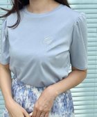 【クチュール ブローチ/Couture Brooch】の【接触冷感・UV・マシンウォッシャブル】60CBロゴT サックスブルー|ID: prp329100004617453 ipo3291000000033516881