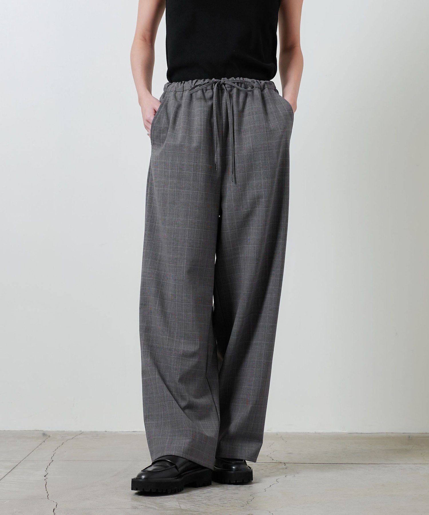 【ユナイテッドアローズ/UNITED ARROWS】のMARW UNITED ARROWS トロピカル イージーパンツ インテリア・キッズ・メンズ・レディースファッション・服の通販 founy(ファニー) 　ファッション　Fashion　レディースファッション　Fashion for Women　パンツ　Pants & Trousers　シンプル　Simple, Minimal　チェック　Check, Plaid, Tartan　定番　Standard, Basic Item　人気　Popular, Best Seller　ポケット　Pocket, Pocket Detail　ワイド　Wide, Wide Fit　ビジネス 仕事 通勤　Business / Work / Commuting　その他1|ID: prp329100004617670 ipo3291000000033091264