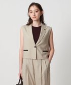 【ユナイテッドアローズ/UNITED ARROWS】のSpiree IAS ベスト -UVカット 接触冷感 ストレッチ ウォッシャブル- 人気、トレンドファッション・服の通販 founy(ファニー) ファッション Fashion レディースファッション Fashion for Women アウター Coat / Outerwear Collection トップス・カットソー Cut & Sew Tops ベスト&ジレ / 重ね着スタイル Vests & Gilets おすすめ Recommended / Our Picks ウォッシャブル Machine Washable コンパクト Compact, Small Size ストレッチ Stretch, Stretchy Fabric セットアップ Set-Up, Coordinated Outfit バランス Balance, Style Balance ベスト Vest, Waistcoat ポケット Pocket, Pocket Detail ワイド Wide, Wide Fit 夏 Summer thumbnail NATURAL|ID: prp329100004617681 ipo3291000000033389428