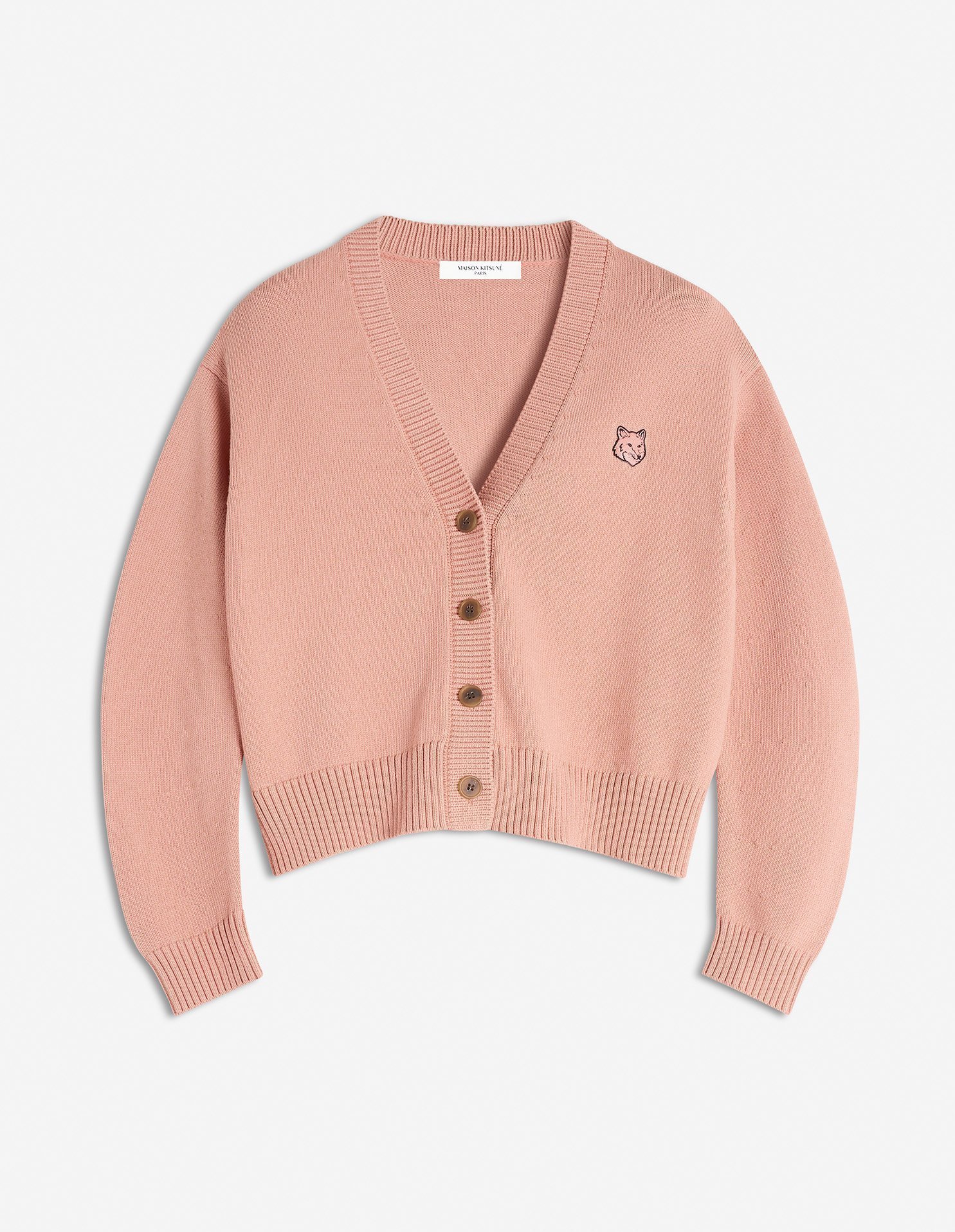【メゾン キツネ/MAISON KITSUNE】のMaison Kitsune/BOLD FOX HEAD PATCH COMFORT CARDIGAN 人気、トレンドファッション・服の通販 founy(ファニー) 　ファッション　Fashion　レディースファッション　Fashion for Women　トップス・カットソー　Cut & Sew Tops　カーディガン・羽織り　Layered Style Cardigans　カーディガン　Cardigan, Knitwear　パッチ　Patch, Appliqué　夏　Summer　S/S・春夏　SS, Spring/Summer, Warm Season　長袖　Long Sleeve, Full Sleeve　 other-1|ID: prp329100004617729 ipo3291000000033092898
