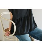 【スピック&スパン/Spick & Span】の《追加2》手洗い可 / ギマコットンフレンチスリーブプルオーバー 人気、トレンドファッション・服の通販 founy(ファニー) ファッション Fashion レディースファッション Fashion for Women トップス・カットソー Cut & Sew Tops カジュアルプルオーバー・ニットトップス Pullovers & Knit Tops / Casual Pullovers 再入荷 Restock / Back in Stock thumbnail ブラック|ID: prp329100004617753 ipo3291000000033510057