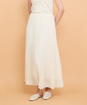 【クイーンズ コート/QUEENS COURT】のシアーイレギュラープリーツスカート≪手洗い可能≫ 人気、トレンドファッション・服の通販 founy(ファニー) ファッション Fashion レディースファッション Fashion for Women スカート Skirts プリーツスカート / 上品フェミニンスタイル Pleated Skirts シアー Sheer, See-Through テクスチャー Texture, Textured Fabric プリーツ Pleats, Pleated ポケット Pocket, Pocket Detail マキシ Maxi, Full Length |ID:prp329100004617762