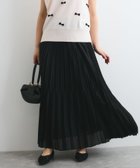 【クイーンズ コート/QUEENS COURT】のシアーイレギュラープリーツスカート≪手洗い可能≫ 人気、トレンドファッション・服の通販 founy(ファニー) ファッション Fashion レディースファッション Fashion for Women スカート Skirts プリーツスカート / 上品フェミニンスタイル Pleated Skirts シアー Sheer, See-Through テクスチャー Texture, Textured Fabric プリーツ Pleats, Pleated ポケット Pocket, Pocket Detail マキシ Maxi, Full Length thumbnail ブラック|ID: prp329100004617762 ipo3291000000033093634