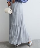 【クイーンズ コート/QUEENS COURT】のシアーイレギュラープリーツスカート≪手洗い可能≫ 人気、トレンドファッション・服の通販 founy(ファニー) ファッション Fashion レディースファッション Fashion for Women スカート Skirts プリーツスカート / 上品フェミニンスタイル Pleated Skirts シアー Sheer, See-Through テクスチャー Texture, Textured Fabric プリーツ Pleats, Pleated ポケット Pocket, Pocket Detail マキシ Maxi, Full Length thumbnail ライトグレー|ID: prp329100004617762 ipo3291000000033093636
