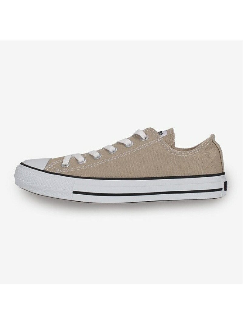 【コンバース/CONVERSE】の【CONVERSE 公式】CANVAS ALL STAR COLORS OX / 【コンバース 公式】キャンバス オールスター カラーズ OX ローカット インテリア・キッズ・メンズ・レディースファッション・服の通販 founy(ファニー) 　ファッション　Fashion　レディースファッション　Fashion for Women　キャンバス　Canvas, Canvas Fabric　ベーシック　Basic, Essential　ラバー　Rubber, Rubber Sole　定番　Standard, Basic Item　ベージュ|ID: prp329100004617780 ipo3291000000033094357