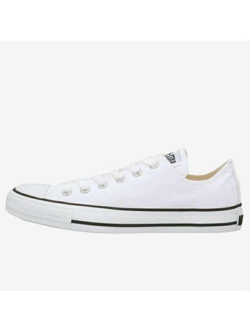 【コンバース/CONVERSE】の【CONVERSE 公式】CANVAS ALL STAR COLORS OX / 【コンバース 公式】キャンバス オールスター カラーズ OX ローカット インテリア・キッズ・メンズ・レディースファッション・服の通販 founy(ファニー) 　ファッション　Fashion　レディースファッション　Fashion for Women　キャンバス　Canvas, Canvas Fabric　ベーシック　Basic, Essential　ラバー　Rubber, Rubber Sole　定番　Standard, Basic Item　ホワイト/ブラック|ID: prp329100004617780 ipo3291000000033094358