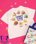 【エフオー オンラインストア/F.O.Online Store / KIDS】の【リンク】サーティワン バックプリントTシャツ 人気、トレンドファッション・服の通販 founy(ファニー) ファッション Fashion キッズファッション Fashion for Kids おすすめ Recommended / Our Picks カラフル Colorful Design プリント Print, Printed Pattern 人気 Popular, Best Seller 夏 Summer thumbnail アイボリー|ID: prp329100004617812 ipo3291000000033094889