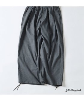 【ジャーナルスタンダード/JOURNAL STANDARD / MEN】のJ.S.Homestead / T/R ギャバジン エアー クルー パンツ 人気、トレンドファッション・服の通販 founy(ファニー) ファッション Fashion メンズファッション Fashion for Men ボトムス Bottoms ドローコード Drawcord, Drawstring Cord リラックス Relax, Relaxed Fit エレガント 上品 Elegant |ID:prp329100004617902