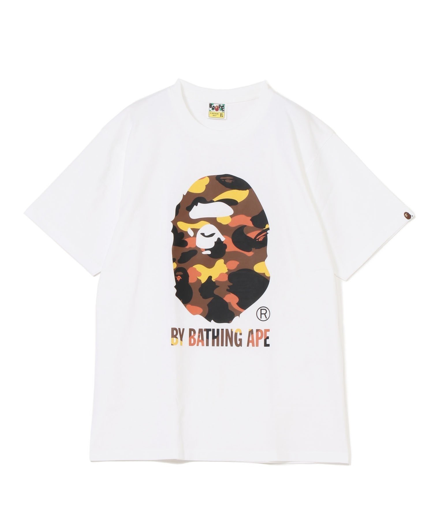 【その他のブランド/Other】の1ST CAMO BY BATHING APE TEE インテリア・キッズ・メンズ・レディースファッション・服の通販 founy(ファニー) 　ファッション　Fashion　メンズファッション　Fashion for Men　インナー　Innerwear　オレンジ　Orange　クラシック　Classic, Timeless Style　コレクション　Collection, Seasonal Line　ショート　Short, Short Length　スリーブ　Sleeve, Long Sleeve / Short Sleeve　パターン　Pattern, Design Print　フロント　Front, Front Design　プリント　Print, Printed Pattern　モチーフ　Motif, Design Theme　ラバー　Rubber, Rubber Sole　A/W・秋冬　Autumn/Winter　WHxOR|ID: prp329100004617908 ipo3291000000033096576