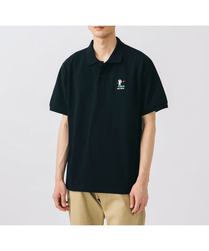 【ビームス ハート/BEAMS HEART / MEN】のサーフベアー ポロシャツ インテリア・キッズ・メンズ・レディースファッション・服の通販 founy(ファニー) https://founy.com/ ファッション Fashion メンズファッション Fashion for Men サンダル Sandals, Summer Shoes スラックス Slacks, Dress Pants デニム Denim, Jeans Material フィット Fit, Slim Fit ベーシック Basic, Essential ポロシャツ Polo Shirt, Collared Tee レギュラー Regular, Standard Fit 人気 Popular, Best Seller 夏 Summer 定番 Standard, Basic Item 鹿の子 Piqué, Kanoko Fabric |ID: prp329100004617967 ipo3291000000033097241