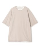 【トゥモローランド/TOMORROWLAND / MEN】のストレッチ天竺 レイヤードTシャツ 13 ライトグレー|ID: prp329100004617968 ipo3291000000033097275