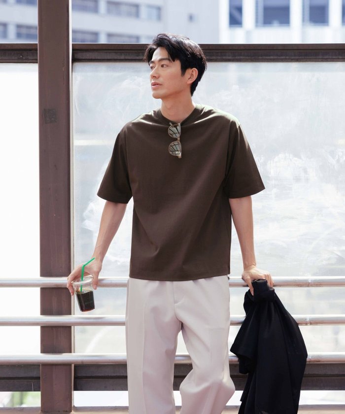 【グローバルワーク/GLOBAL WORK / MEN】の汗染み軽減クリーンT/288100 インテリア・キッズ・メンズ・レディースファッション・服の通販 founy(ファニー) https://founy.com/ ファッション Fashion メンズファッション Fashion for Men おすすめ Recommended / Our Picks シンプル Simple, Minimal ジャケット Jacket, Outerwear リラックス Relax, Relaxed Fit エレガント 上品 Elegant |ID: prp329100004617980 ipo3291000000033097367